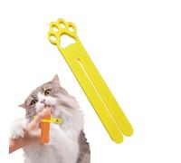 Genérico Exprimidor Comida Gato - Dispensador Tiras, Herramienta Asistente Alimentación, Extractor Bolsas Universal + Control Porción, Artículo Fabricación Aditiva - para Propietarios & Hogares
