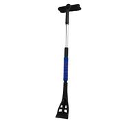 Genérico Extendable Snow Brush - Ice Scraper with Comfortable Foam Grip | Extendable Windshield Snow Scraper For Car, Truck, SUV | Ideal For Removing Ice and Snows from, Glass, and Doors In Winter