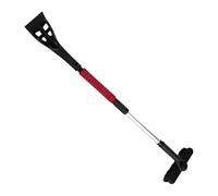 Genérico Extendable Snow Brush - Ice Scraper with Comfortable Foam Grip | Extendable Windshield Snow Scraper For Car, Truck, SUV | Ideal For Removing Ice and Snows from, Glass, and Doors In Winter