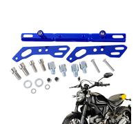 Genérico Extensión De Manillar para Moto, Soporte para Navegador GPS De Moto, Accesorio de Aluminio Reforzado para Viajes por Carretera, Excursiones al Aire Libre y Travesías