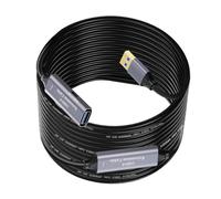 Generico Extensión larga 3.0 macho a hembra Nylon compatible con webcam, teléfono, ratón, teclado, impresora, disco duro, auricular