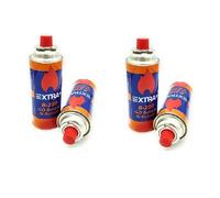 Genérico Extr 4 Cartuchos de Gas Butano B-250, 227g, para Cocinas y Sopletes