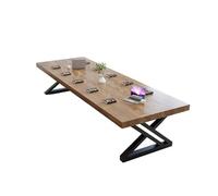 Genérico Extra Gruesa Mesa de conferencias de Oficina Grande, Mesa de conferencias, para reuniones de Negocios, seminarios y capacitación, Asientos de 4 a 8 Personas(120x60x75cm/47x24x30in)