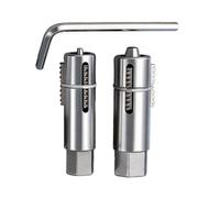 Genérico Extracteur Filetage Tuyau 2 Pieces - Outil Ajustable Acier 12-14mm | Kit Retrait Vis Cassée Valve Robinet Cle Hexagonale Plomberie Reparation Pipeline Construction Usage Intensif Durable