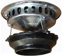 Genérico Extractor de Humos de 50 W, 70 W y 80 W, para chimeneas domésticas, de Tiro inducido, para máquinas de Humo (Color: 13,5 cm, tamaño: 80 W) -1