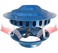 Genérico Extractor de Humos para Chimenea, Extractor de Humos para Barbacoa, 60 W, 6 Hojas