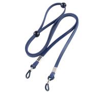 Genérico Eye Glasses Holders Around Neck - Adjustable PU Leather Glasses Strap | Eyewear Retainer Chain, Anti Slip Sunglasses Lanyard Cord For Women, Reading Glassess, Sports, Travel, Hiking, Office