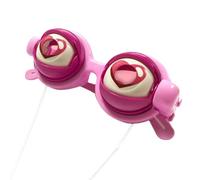 Genérico Eyeball Glasses - Costume Eyewear for Party Fun | Lightweight with Printed Eye Lens Design, Novelty Frames, Themed Outfit Accessory for Events Celebrations Playful Visual Effect