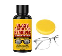 Genérico Eyeglass Scratch Remover, 30ml Lens Clarity Restorer, Sponge Repair Compound, Reliable Glass Cleaning Solution, Strong Protective Fixture, Practical Supply for Commuting School Dorm