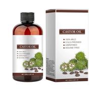 Genérico Eyelash Castor Oil, 100ml Eyebrow Thickening Conditioner Material, Moisturizing Nourishment Accessories for Fuller Stronger Hair Strands Growth Boost Beauty Skincare Women Men