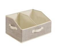 Genérico Fabric Basket Storage Bins - Multi Compartment Organizer, Versatile Storage with Adjustable Dividers and Convenient Handles for Closet, Gabinete, Clothes, Blankets, Towels and Toys