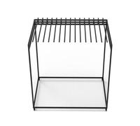 Genérico Fabric Display Rack,Thickened Iron Pipe,Silk Scarf Organizer Clothes Rack,for Retail Store Clothing Stores Supermarkets(120x133x90cm)