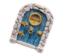 Genérico Fairy Door - Multi-Color Door Fairy Doors For Trees Outdoor, 10 * 8cm F́Airy Doors Outdoor Miniature Garden Ďoors, Mini Garden Miniatures Ďoor, Ģarden Decor, F̀Airy Ğarden Accessories