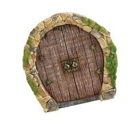 Genérico Fairy Garden Door - Miniature Elf Ornament,Wooden Tree Decoration