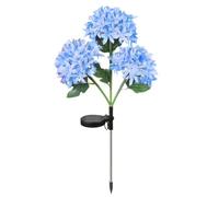 Genérico Fairy Hydrangea Lights - Artificial Light Up Hydrangea Flower | Enchanted Flower Decor with 2 Lighting Modes, Blossom Garland, Silk Petals and Leaves, Garden Landscaping Decor for Yard Patio