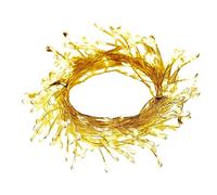 Genérico Fairy String Lights - 8 Mode LED Christmas Light String, Decorative Room Lighting For Window Fireplace Indoor Porch Party Halloween Outdoor Use | Warm Ambient Home Decoration Festive Events