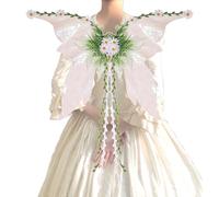 Genérico Fairy Wings - Enchanting Woman Fairy Costume Accessory for Festivals, Parties, Christmas, Halloween, Cosplay, and Pride Events