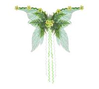 Genérico Fairy Wings - Enchanting Woman Fairy Costume Accessory for Festivals, Parties, Christmas, Halloween, Cosplay, and Pride Events