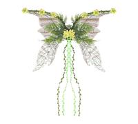 Genérico Fairy Wings - Enchanting Woman Fairy Costume Accessory for Festivals, Parties, Christmas, Halloween, Cosplay, and Pride Events