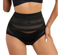 Genérico Faja Moldeadora Mujer Body Escote V Corporal sin realza Figura có elástica Adelgazante diseño realce glúteos Cintura Alta Reductor Abdomen Transpirable (Black, XL)