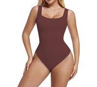 Genérico Faja reductora completa mujer Faja reductora mujer invisibile glutei sollevati modellante corpo intero riduce adipe per estetica quotidiana femminile（Café；M）_1