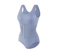 Genérico Faja reductora completa mujer Faja reductora mujer invisibile glutei sollevati modellante corpo intero riduce adipe per estetica quotidiana femminile（Azul claro；XXL）_1