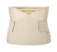 Genérico Faja Tanga Reductora Body Negro Mujer Postpartum Abdominal Belt Strong Plastic Girdle Girdle Belly Breathable Female Belly Rozaduras Muslos Faja Beige Xxl