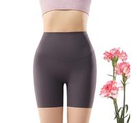 Generico Fajas Sixth Pandas, Pantalones Cortos moldeadores sin Costuras for Mujer, realza los glúteos y Adelgaza los Muslos sin enrollarse(Gray,M)