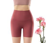 Generico Fajas Sixth Pandas, Pantalones Cortos moldeadores sin Costuras for Mujer, realza los glúteos y Adelgaza los Muslos sin enrollarse(Rose,S)
