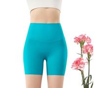 Generico Fajas Sixth Pandas, Pantalones Cortos moldeadores sin Costuras for Mujer, realza los glúteos y Adelgaza los Muslos sin enrollarse(Light Blue,XXL)