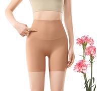Generico Fajas Sixth Pandas, Pantalones Cortos moldeadores sin Costuras for Mujer, realza los glúteos y Adelgaza los Muslos sin enrollarse(Orange,XL)