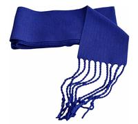 Genérico Fajines con Flecos para Traje Regional para Adulto y Niños, 50% Algodón 50% Acrílico, Fajas Fiestas, Peñas, Trajes Festivos, Disfraces, Carnaval (Azulina, 12 x 240 cm (Adulto))