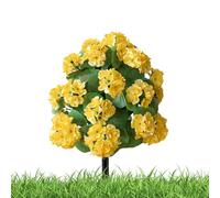 Genérico Fake Outdoor Flowers Faux - Garden Begonia with Stakes