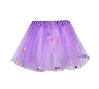 Genérico Falda con lentejuelas para mujer para Carnaval Victoriano Ladies Europa y América Sexy Color Smallball Falda Cake Pommel Adulto Estilo Medieval Smallball Mujer Colorida, morado, Talla única