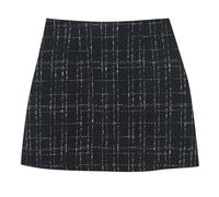 Genérico Falda Corta Mujer Vaquera,Falda de otoño e Invierno Cintura Alta Que Adelgaza la Tipo A se Envuelve en Cadera