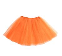 Genérico Falda De Ballet Falda tutú de Tul de poliéster Tutús de Bailarina de Ballet for Faldas Adultas Volantes(Orange)