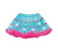 Genérico Falda De Tul para Niñas Falda Disfraz para Ballet Danza Capas Tul Tutu Faldas Girls Skirt de Malla con Iluminación LED Efectos Luminosos y Espectáculos Escénicos y Deslumbrante en Eventos