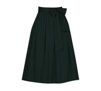 Genérico Falda Oktoberfest para Mujer con Lazo en la Cintura, Delantal Ajustable, Accesorio para Disfraz de Fiesta. (Dark Green, L)