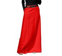 Genérico Falda Padel Mujer - Mujer Faldas - Falda Estilo Fluido De Corte A Cómoda E Informal con Cintura Elástica Y Diseño De Estampadas Midi