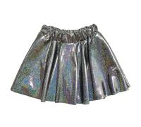 Genérico Falda Tul Niña Tutu Lentejuelas Estrellas Princesa Ballet Tutus Brillar Danza Capas Minifalda Corta Falda de Ballet Pequeñas Niñas Básico para Danza Rendimiento Ballet (Black, M)