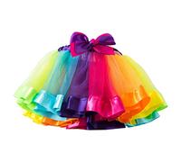 Genérico Falda Tutu Mujer Carnaval, Color Azul Marino 4-Capas Cintura Alta Columpio Longitud Rodilla Adultos Disfraz Carnaval Vestido Danza Fiesta Falda Malla