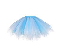 Genérico Falda Verano Mujer - Falda Mujer Elegante - Falda De Tul De para De Baile De Navidad para Mujer Traje De Faldas De Ballet Tutu