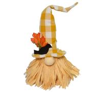 Genérico Fall GNOME - Harvest Thanksgiving Decor Plush, Fabric Handmade Ornament, Seasonal Home Desktop Statue | Dwarf Figurine Display Accent Autumn Festival Table Styling Showcase Celebration