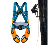 Genérico Fall Protection Safety Harness, Climbing Belt Five-Point Rappelling Harness For Men Women Youth | Fall Arrest Safety Harnesses - Climbing Harness Roofing Harnesses -