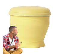 Genérico Faltbarer Reisebecher - 180 Ml Trinkbecher Mit Trageband | Platzsparender Becher Für Haushalt, Camping, Wandern & Trekking