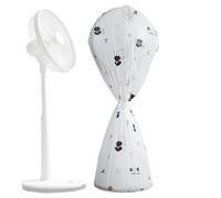 Genérico Fan Dust Cover, Waterproof Reusable Shield with Elastic Edge & Full Coverage Design, Heavy Duty Fan Protection, Outdoor Floor Storage Cover for Tower Pedestal Household Apartment Garage