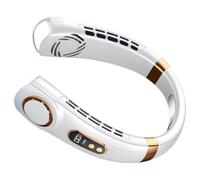Genérico Fan For Neck - 5 Speed Silent Blower, Wearable LED Light