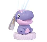 Generico Fan | Forma de dinosaurio recargable recargable ventilador de mano | Ventilador de refrigeración, suministros de verano para refrigeradores personales bajos con una larga vida útil