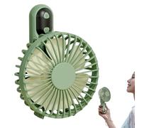 Generico Fan -mantenido al alcance de la mano, Pequeño Fan Holdhell - Beneficios recargables de mano Samll,de viaje para 3 velocidades portátiles para acampar y al aire libre