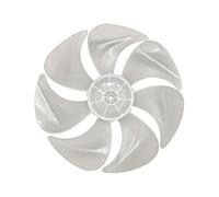 Generico Fan Vanes Replacement - 12 Inch 7 Leaves Universal - Pedestal Fan Parts Replacement | for Floor Table Wall Fanner Office Bedroom Living Room Dormitory Apartment